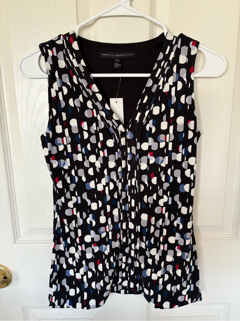 White House Black Market blouse; size XXS; NWT